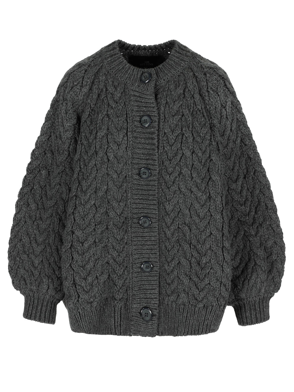Cable Buttoned Jacket