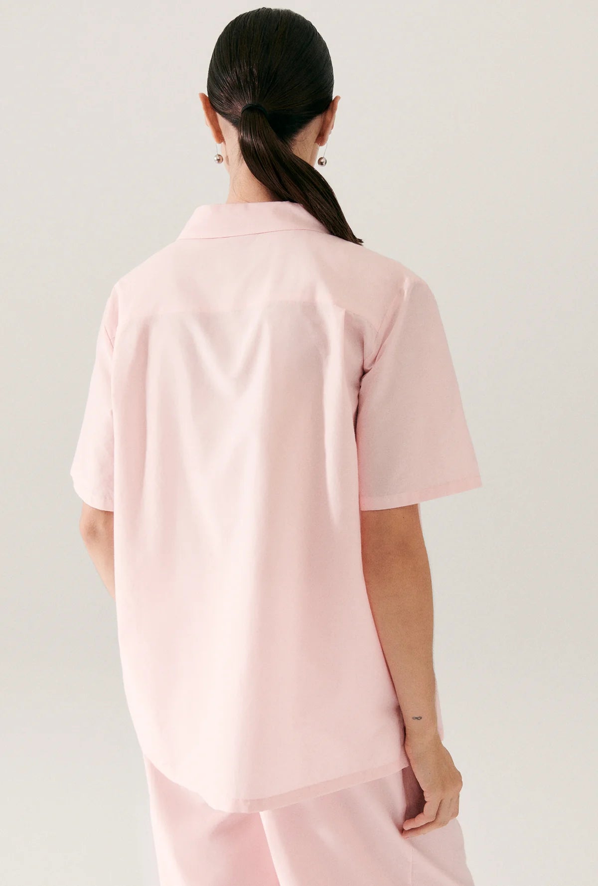 Cotton Silk Camp Shirt