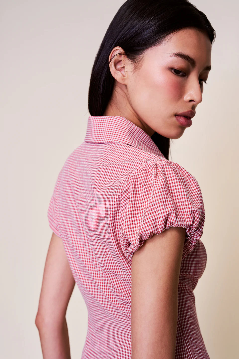 Liana Gingham Top