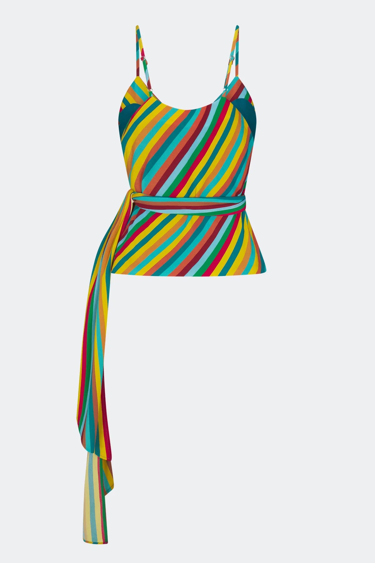 Marlowe Crepe Tie Tank