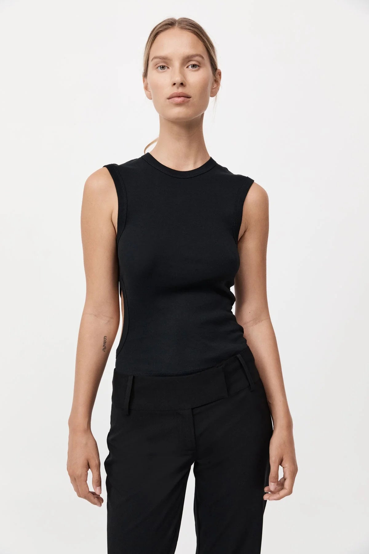 Organic Cotton Cut Tank