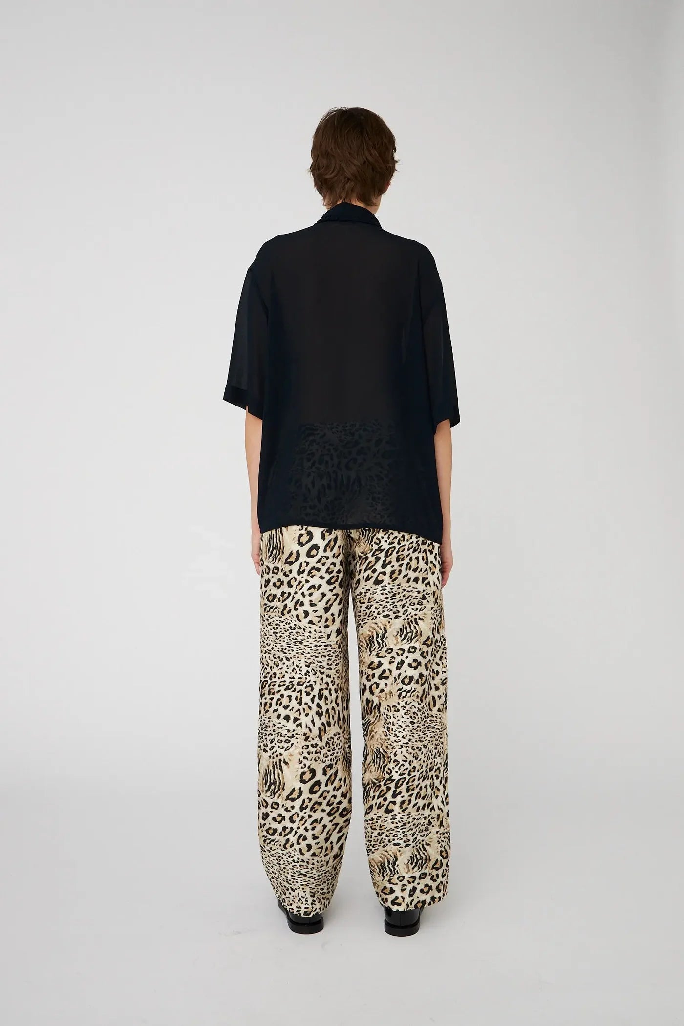 Sheer Shirt w Frill