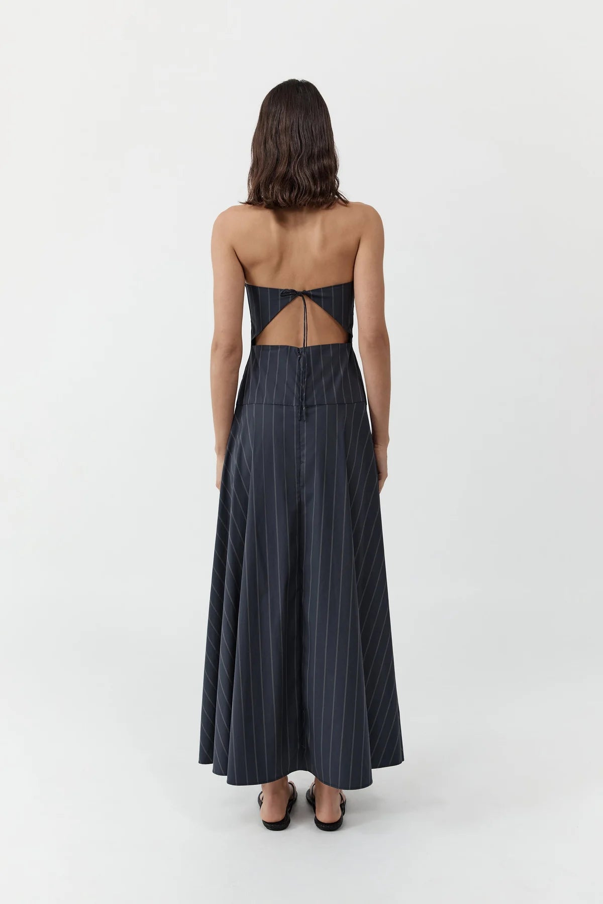 Strapless Rouleau Dress