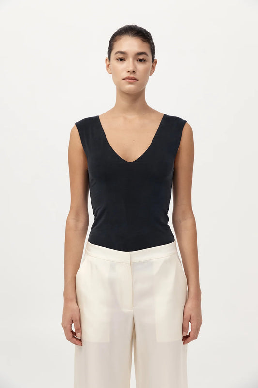 90s Cupro top