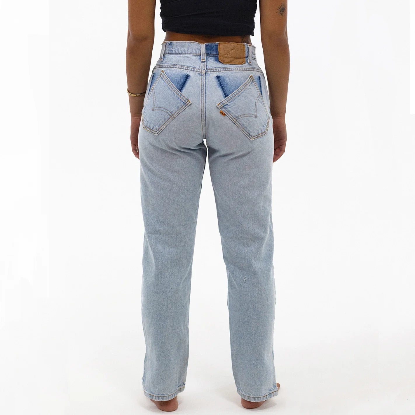 Allysa Tilted Split Jean