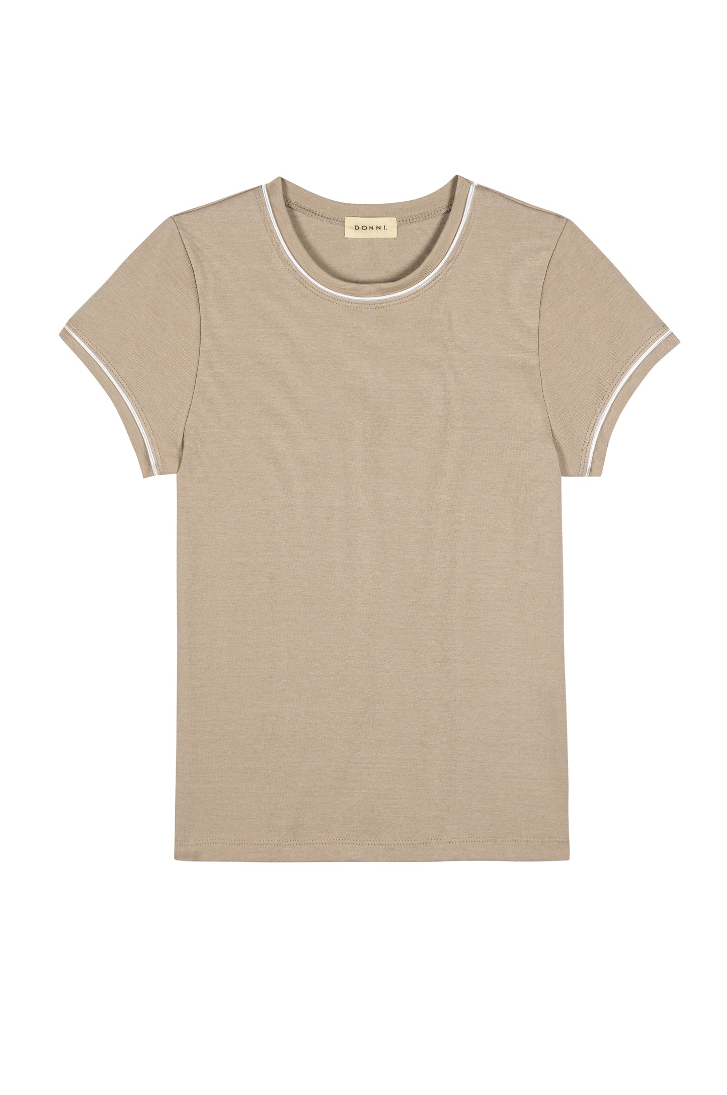Baby Rib Contrast Tee