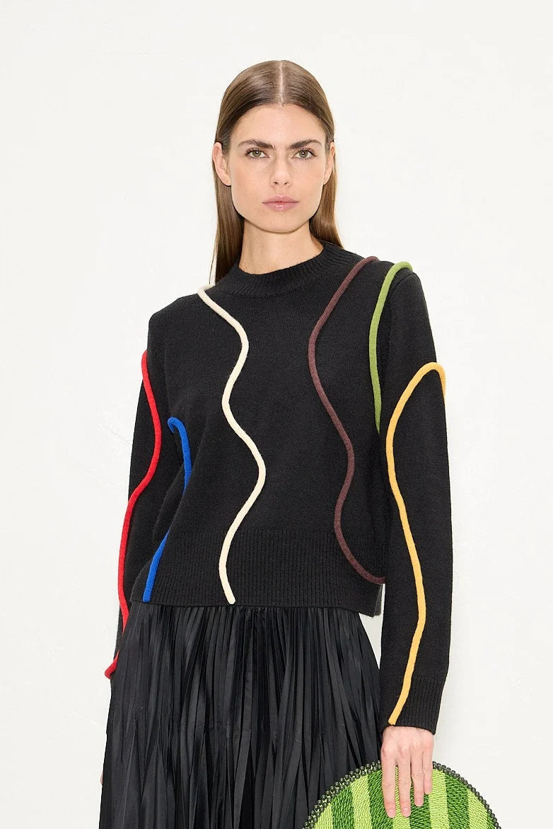 Cher Squiggle Sweater