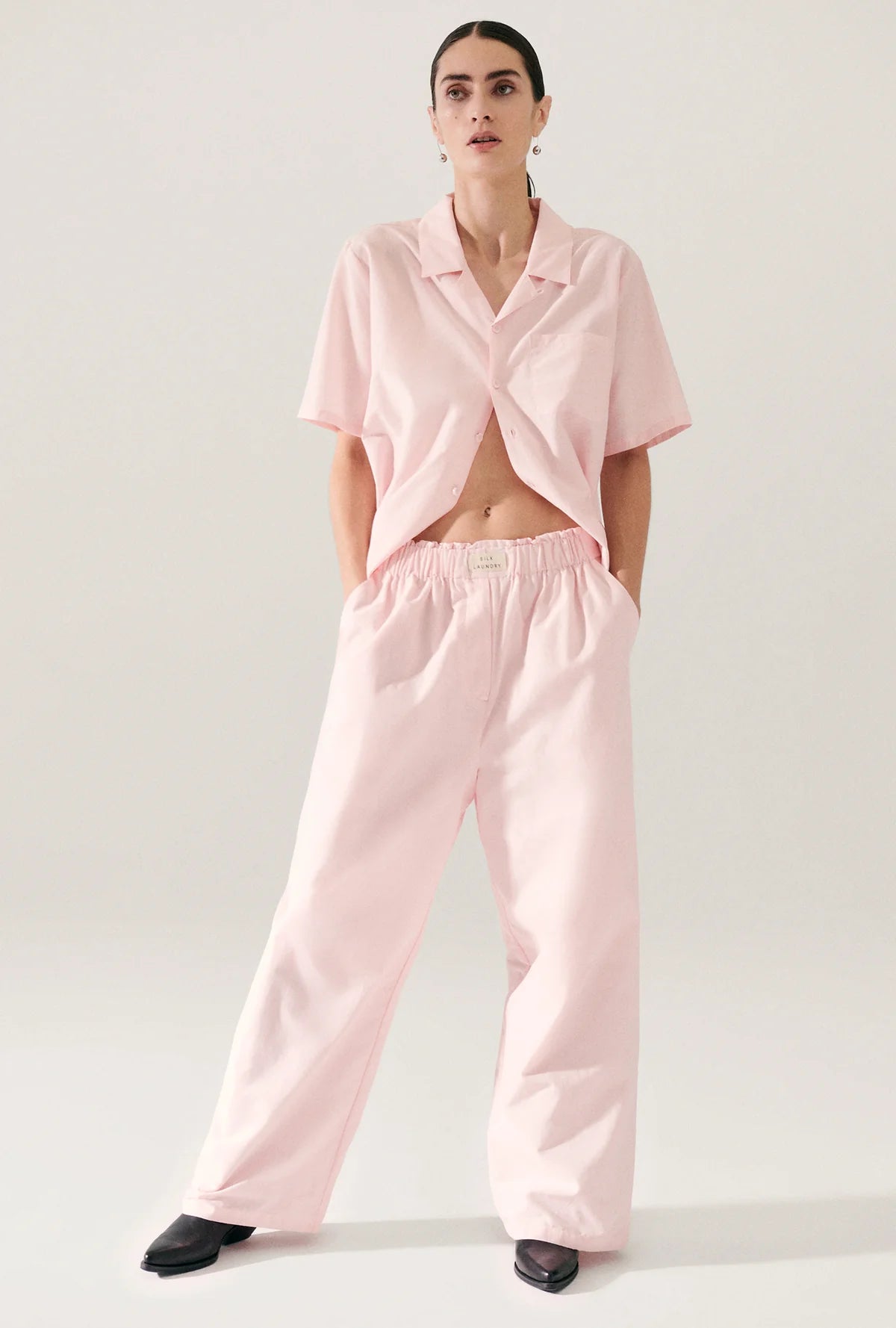 Cotton Silk Camp Shirt