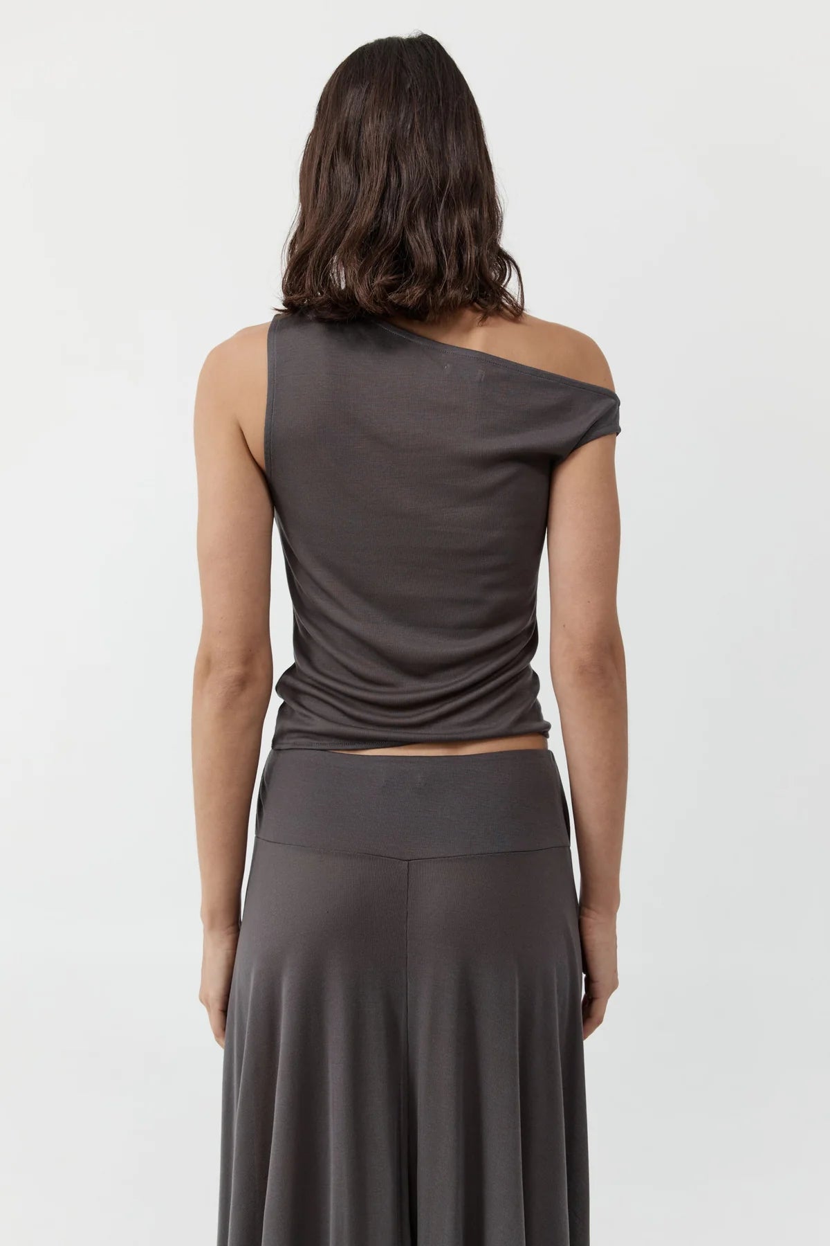 Fine Jersey Asymm Top