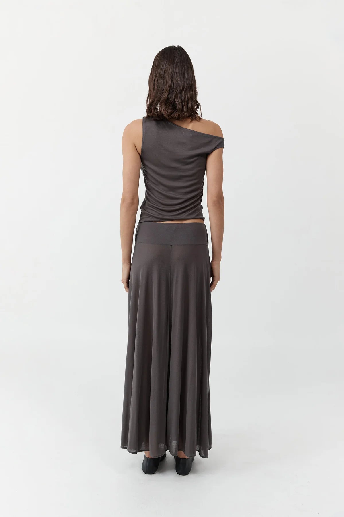 Fluid Jersey Skirt