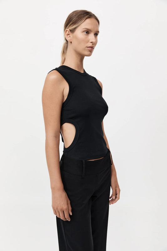 Organic Cotton Cut Tank