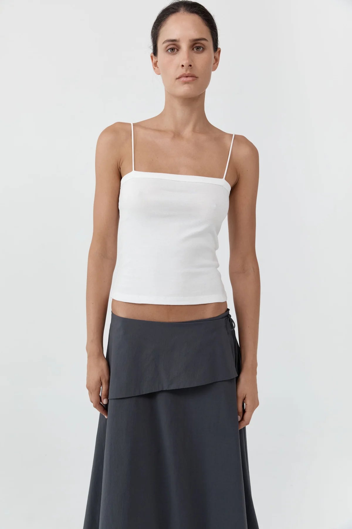 Organic Cotton Square Neck Cami