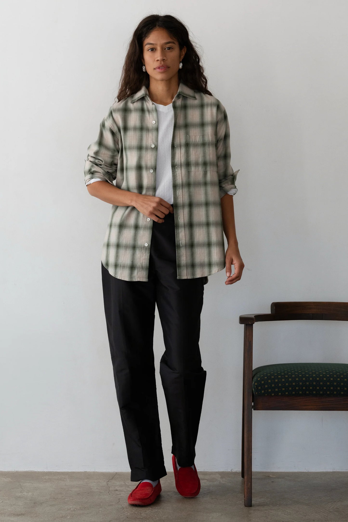 Plaid Flannel Shirt