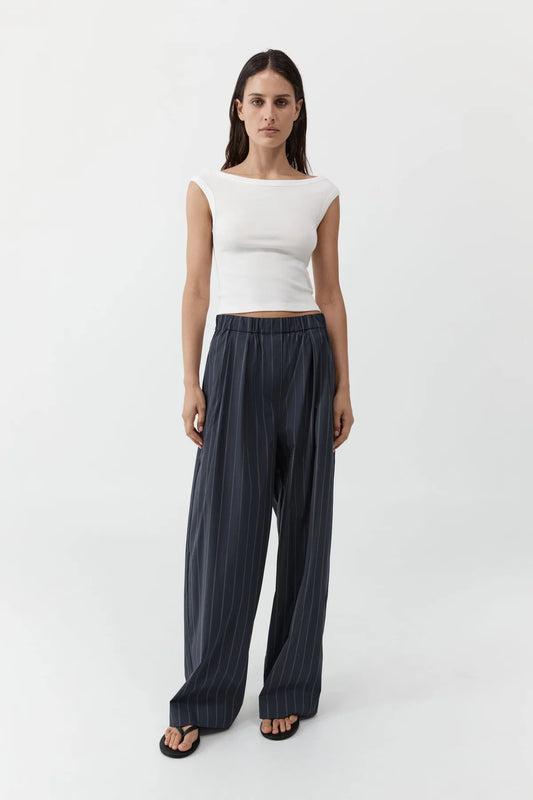 Relax Pleated Pants