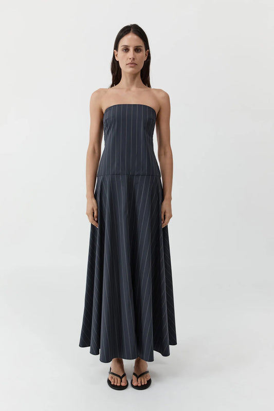 Strapless Rouleau Dress