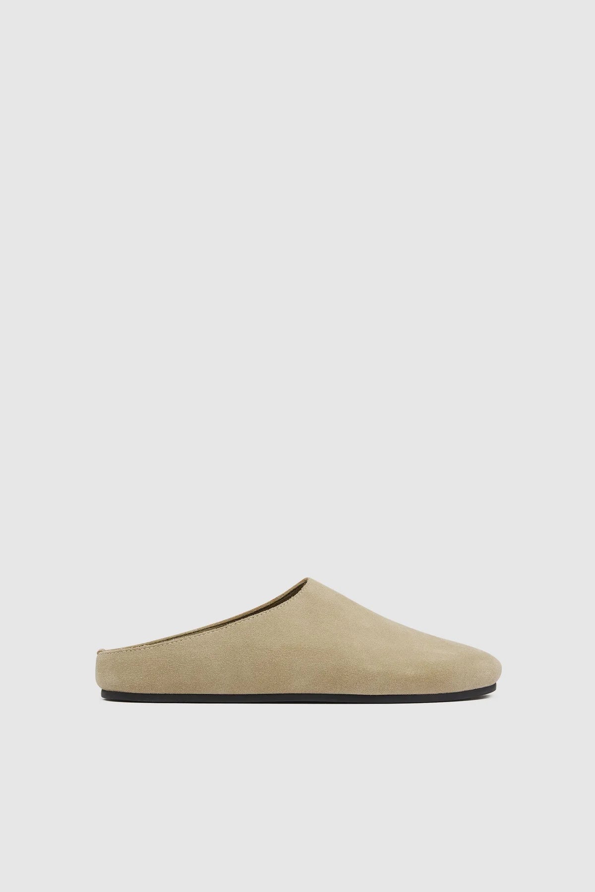 Suede Mule
