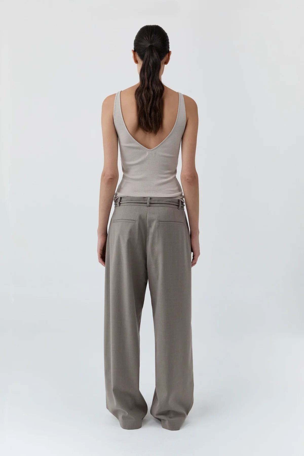 Tailored Barrel Pants