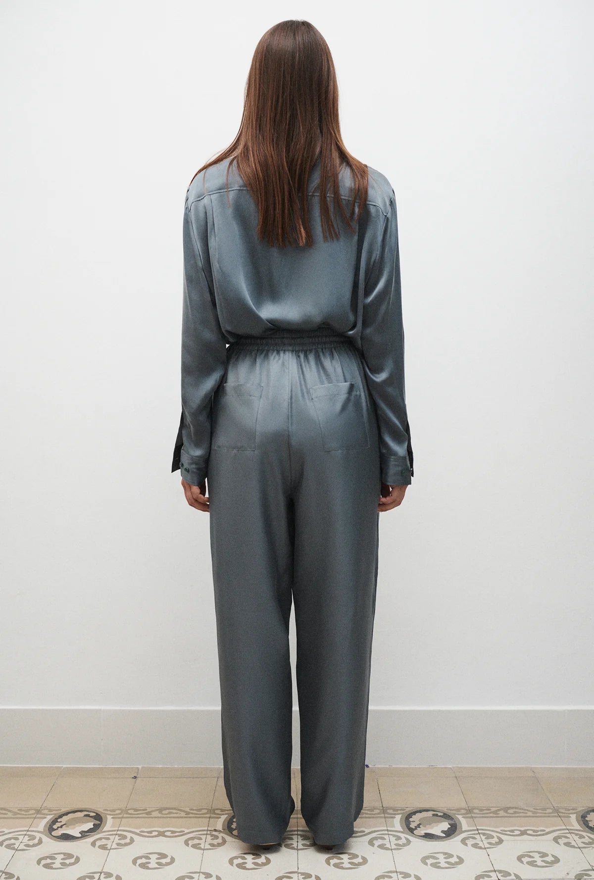 Twill Slouch Pants