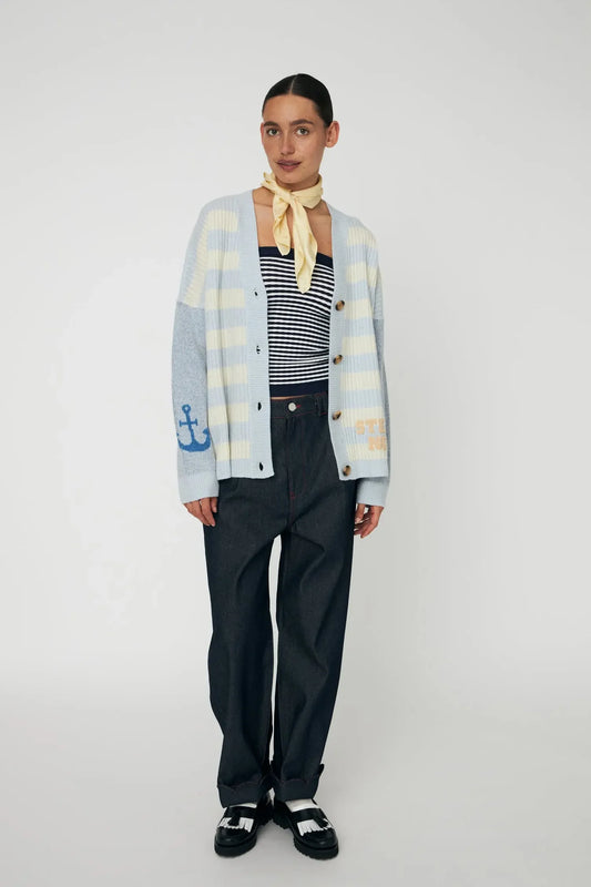 Wool Embroidered Cardi
